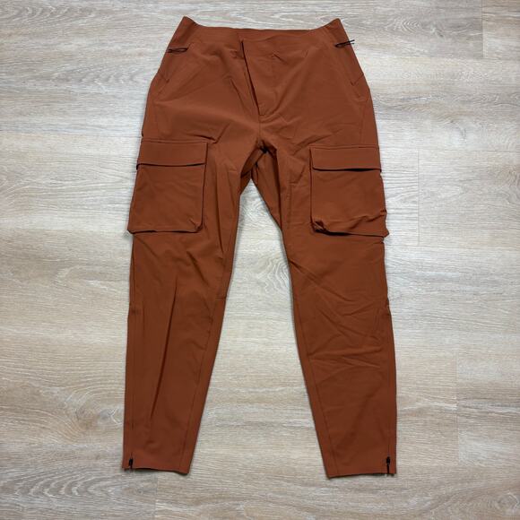 Lululemon‎ *Lab Reykur Utility Pant Women’s 10 Color Sable/Orange - Picture 1 of 9